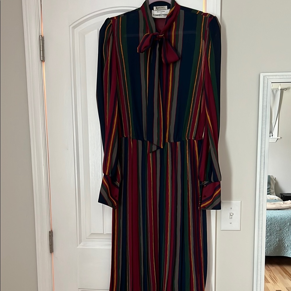 Striped Multicolor Dress